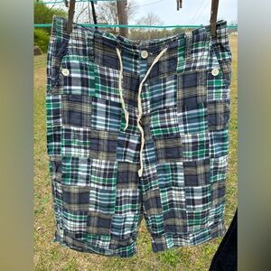 Plaid shorts